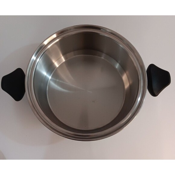 Carico Ultra Tech Steamer Insert With Dual Pots and Lid# T304SS - Picture 3 of 7